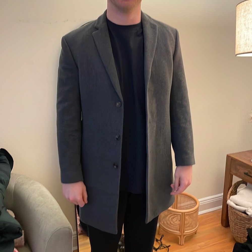 Calvin Klein gray men’s coat